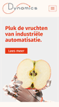 Mobile Screenshot of dynamics.be